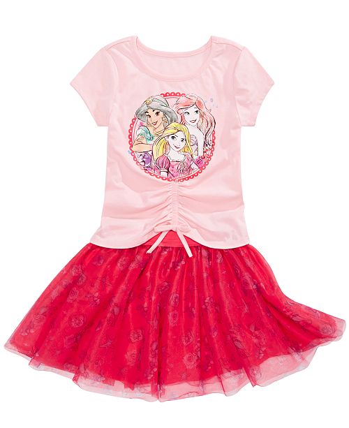Disney Little Girls Princesses Dress Set Reviews Sets Outfits