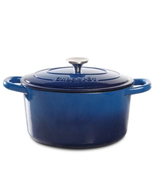 Crock Pot Artisan 7 Quart Enameled Cast Iron Oval Dutch Oven