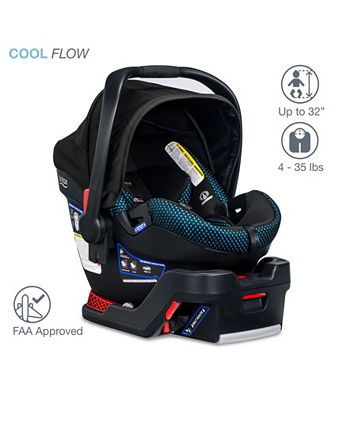 Britax b safe best sale ultra cool flow