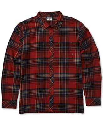 Billabong - Men's Coastline Plaid Flannel Shirt