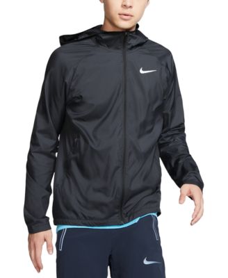 nike essential men's hooded running jacket