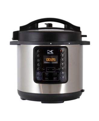 Kalorik - 8QT 10-in-1 Multi Use Pressure Cooker, Stainless Steel