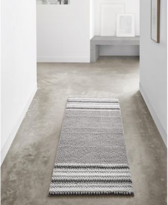 Aiden Jacquard Chenille Bath Rug, 24" x 60"