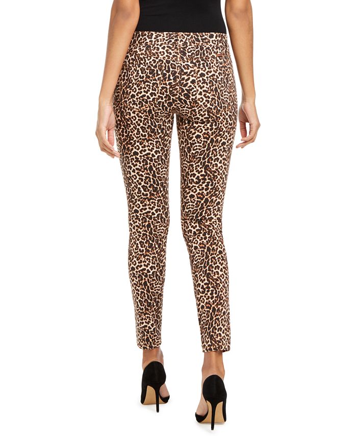 Inc International Concepts Womens Incessentials Tiger Print Skinny Jeans Brown Size 6 main image 1