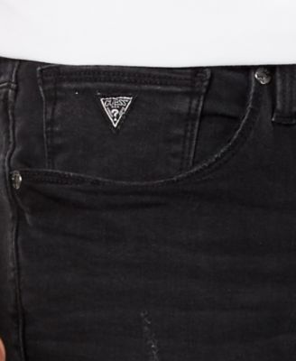 men's black guess jeans