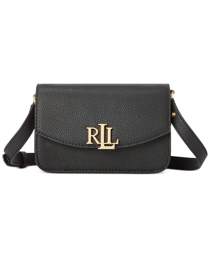 Lauren Ralph Lauren, Bags, New Lrl Lauren Ralph Lauren Blue Saffiano  Leather Purse Satchel Shoulder Bag