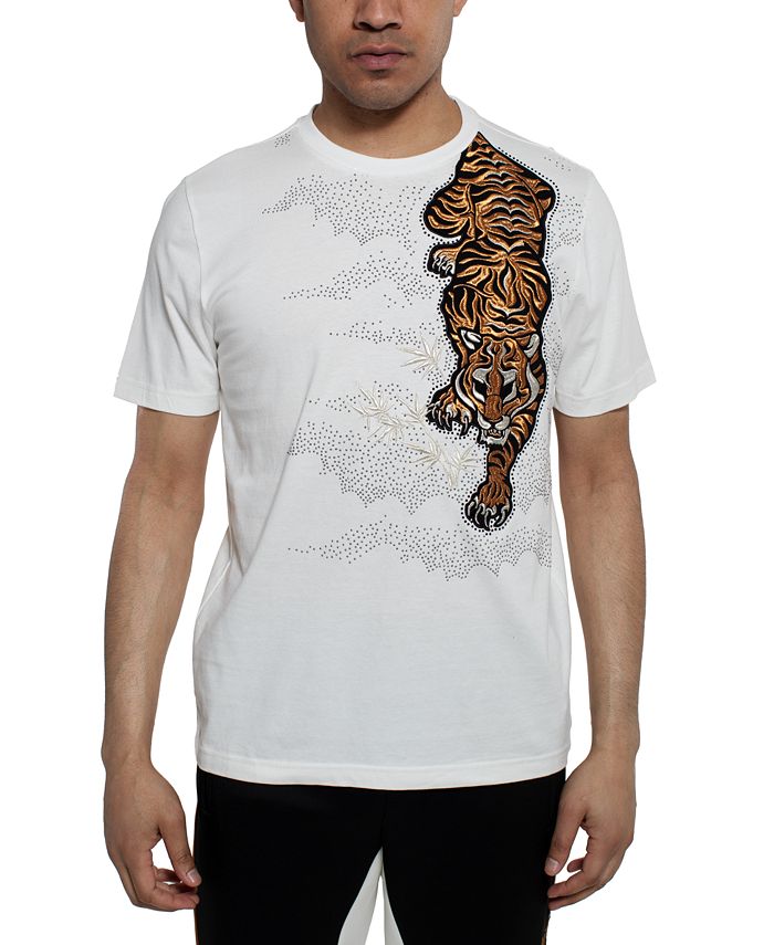 Sean John Men's Tiger Prowl Graphic T-Shirt & Reviews - T-Shirts - Men ...