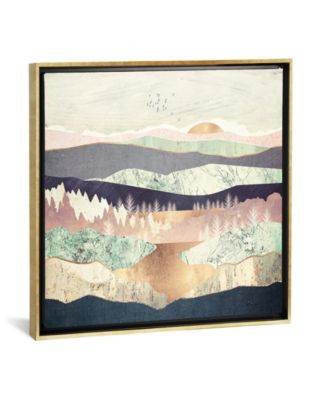 Golden Spring Reflection by Spacefrog Designs Gallery-Wrapped Canvas Print - 26" x 26" x 0.75"