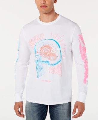 guess skull t shirt