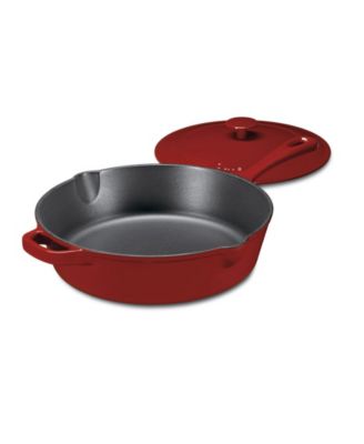 cuisinart enameled cast iron round fry pan