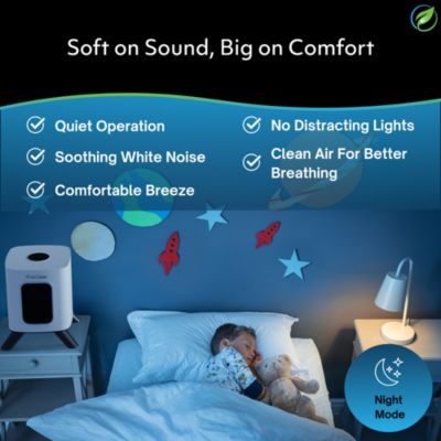 iAdaptAir 2.0 Small air purifier – 1,325 Sq Ft Coverage, 5-Stage HEPA, UV and Carbon Purifier, 177 CFM