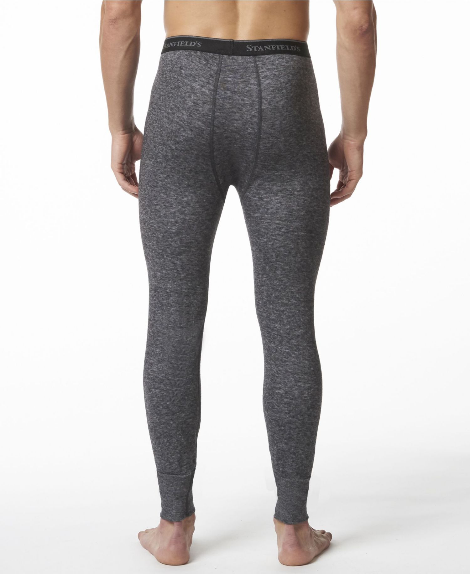 Men's 2 Layer Merino Wool Blend Thermal Long Johns