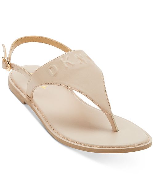 DKNY Solar Sandals, Created for Macy's & Reviews - Sandals & Flip Flops ...