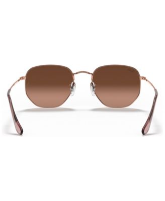 Unisex Sunglasses, RB3548N HEXAGONAL FLAT LENSES