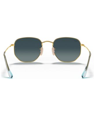 Unisex Sunglasses, RB3548N HEXAGONAL FLAT LENSES