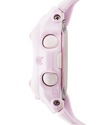 G-Shock - Women's Digital Lavender Resin Strap Watch 42.6mm