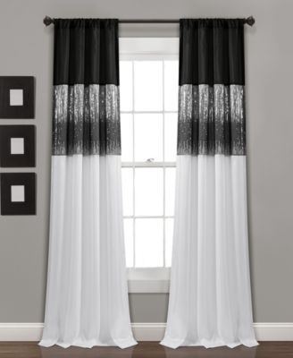 Lush Décor - Night Sky 84"x42" single Window Panel