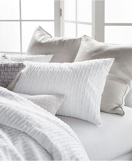 DKNY Refresh Standard/Queen Sham White & Reviews - Bedding Collections ...