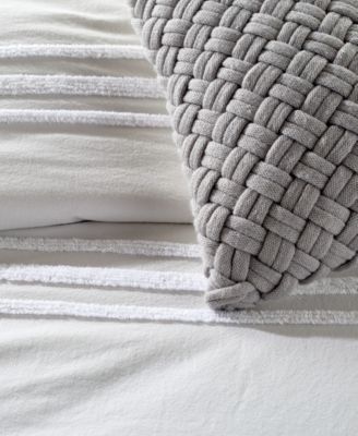 Chenille Stripe 3-Pc. Comforter Set, Full/Queen