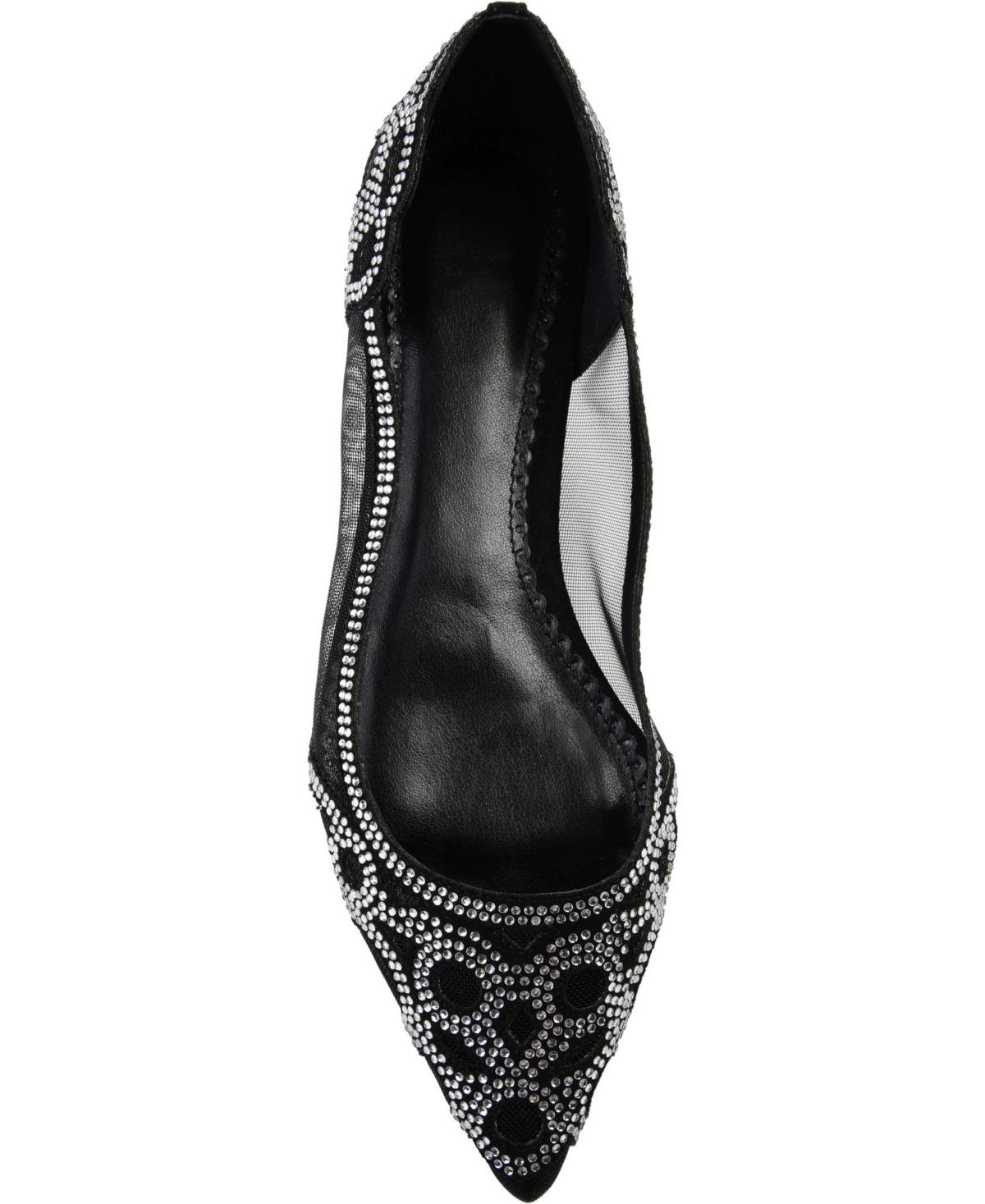 Journee Collection Women's Batavia Embellished Flats