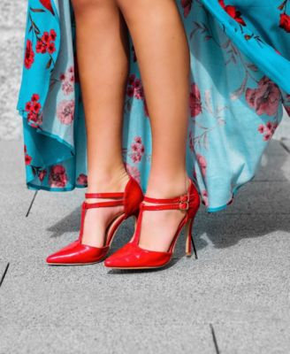 Women's Tru T Strap Stiletto Pumps