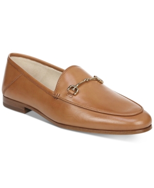 Shop Sam Edelman Women's Loraine Tailored Loafers In Saddle Leather