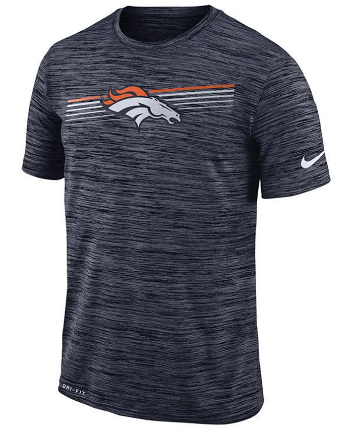 Nike Men's Denver Broncos Legend Velocity T-Shirt & Reviews - Sports ...