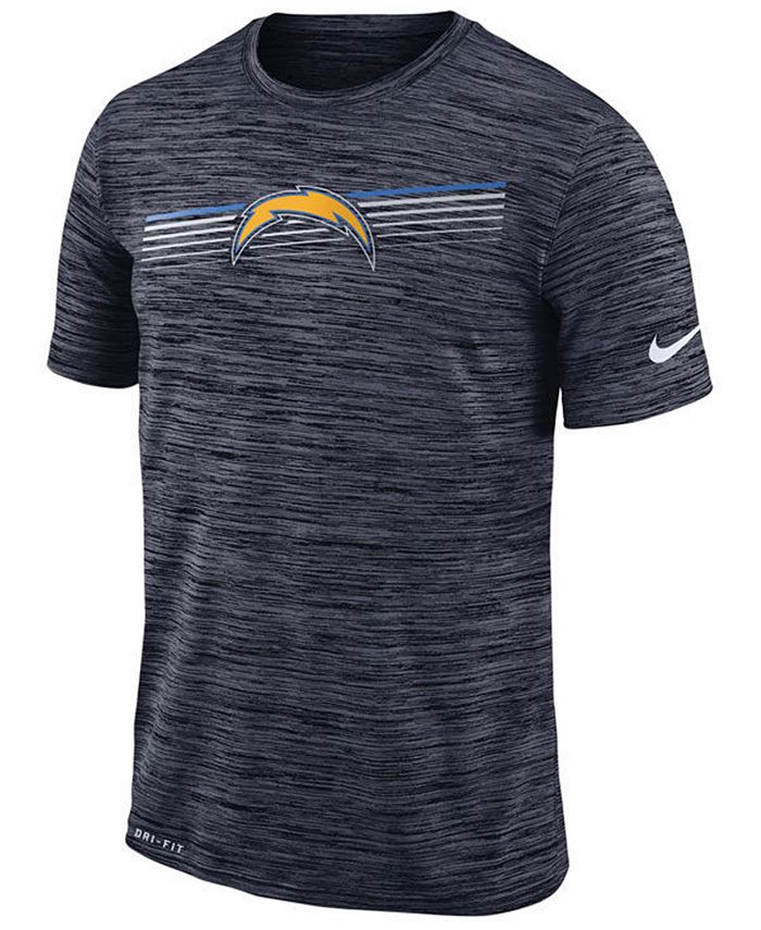 Nike Men's Los Angeles Chargers Legend Velocity T-Shirt - Macy's