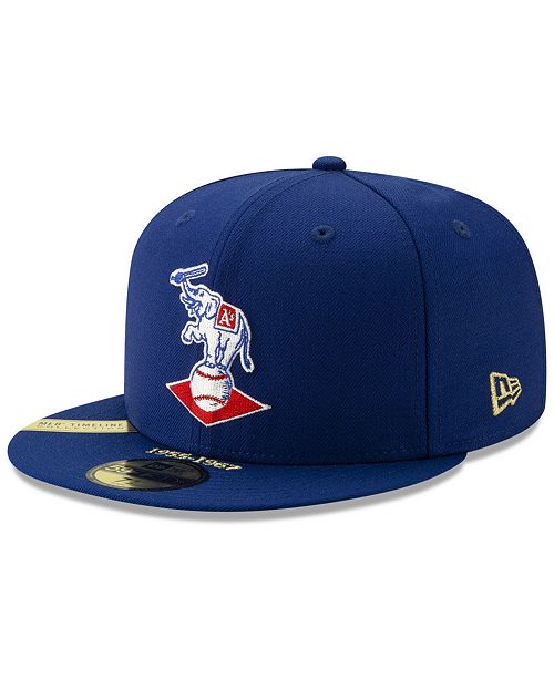 New Era Kansas City Athletics Timeline Collection 59FIFTYFITTED Cap & Reviews Sports Fan Shop