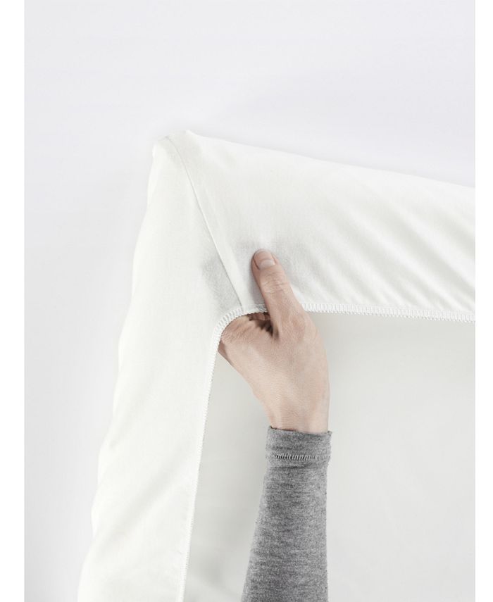 DVALA Fitted sheet, white, Twin - IKEA