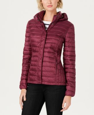 32 degrees hooded packable down puffer coat