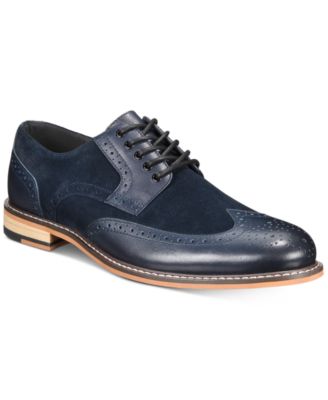 Bar III - Men's Fabian Wingtip Lace-Up Oxfords
