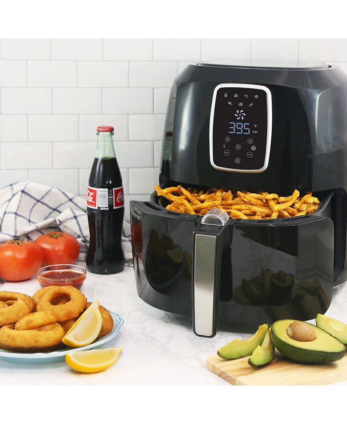 Elite Gourmet Elite Platinum 5.5 Quart Digital Air Fryer Macy