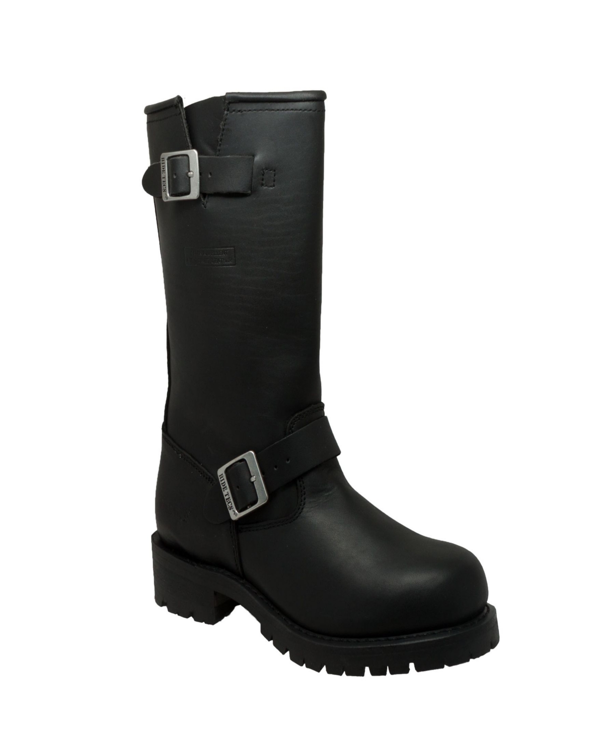 RideTecs Men's 11" Engineer Boot Black - Black