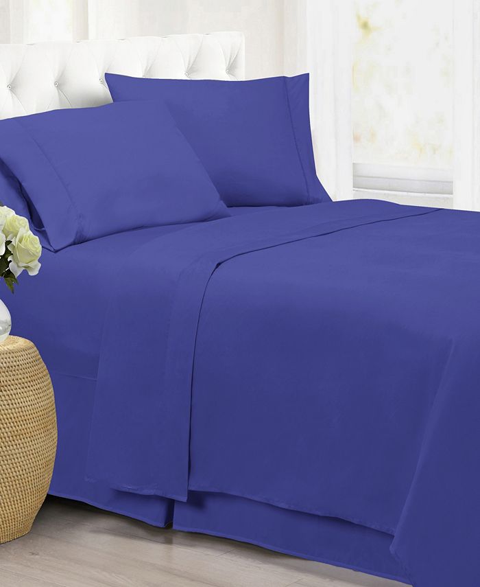 Swift Home - Ultra Soft Microfiber Double Brushed Blissful Dreams King Sheet Set