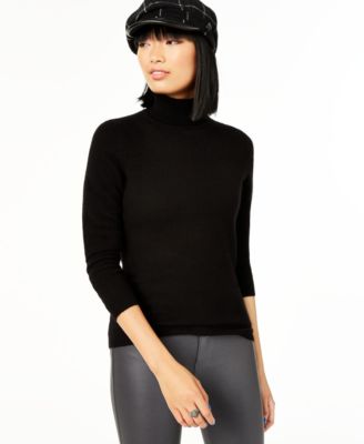 charter club pure cashmere turtleneck sweater