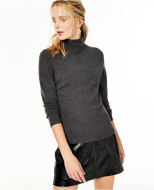 Charter Club Cashmere Turtleneck Sweater Regular Petite Sizes