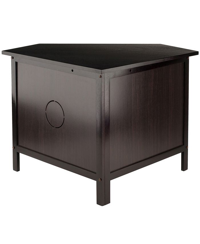 Winsome Zena Corner TV Stand Macy's