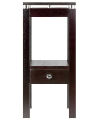 Linea Phone Stand with Chrome Accent