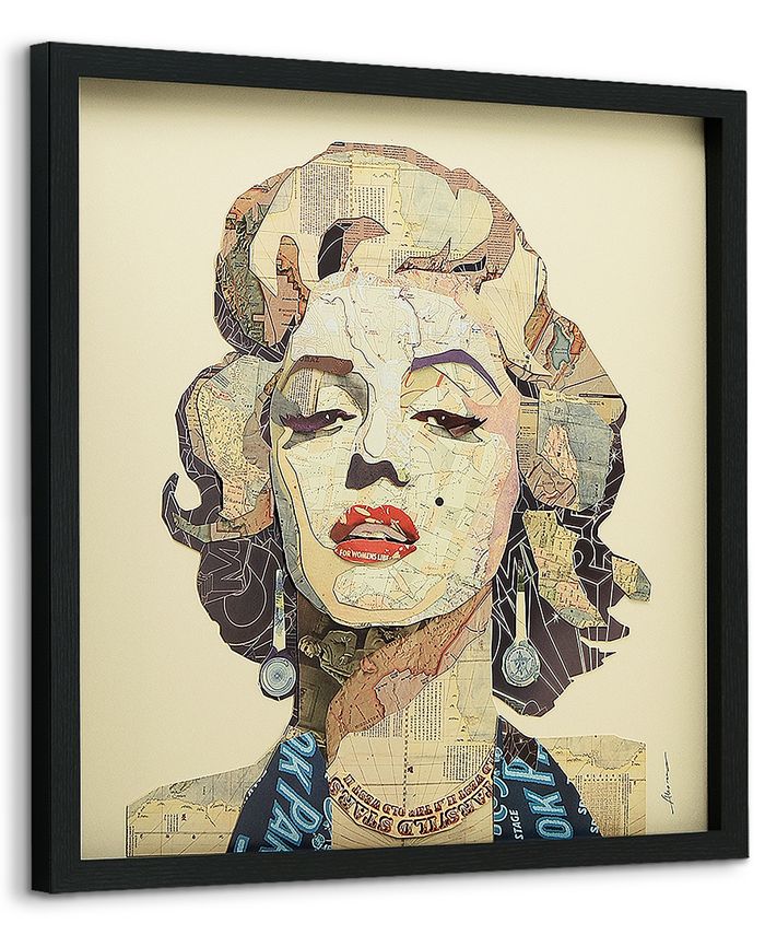 Empire Art Direct 'Homage To Marilyn' Dimensional Collage