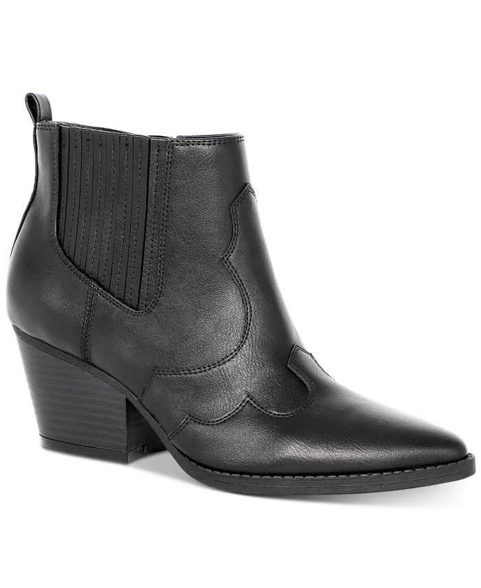 American rag black booties cheap