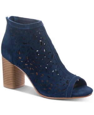 Size 10 American Rag Glia Suede Shooties, Created for Macy's Women's Shoes