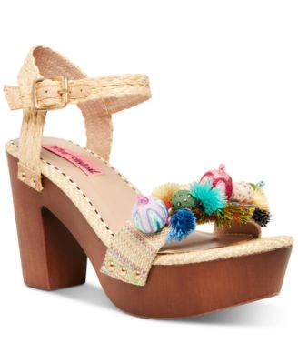 betsey johnson macy's shoes