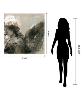 Frameless Free Floating Tempered Glass Panel Graphic Wall Art - 40" x 40''