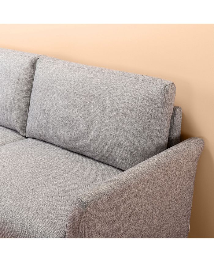 Zinus Jackie Classic Upholstered Sofa & Reviews Furniture Macy's