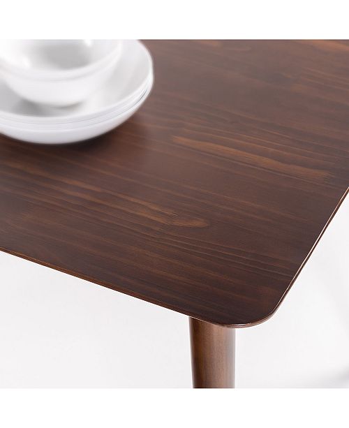 Zinus Jen Mid-Century Modern Wood Dining Table & Reviews ...