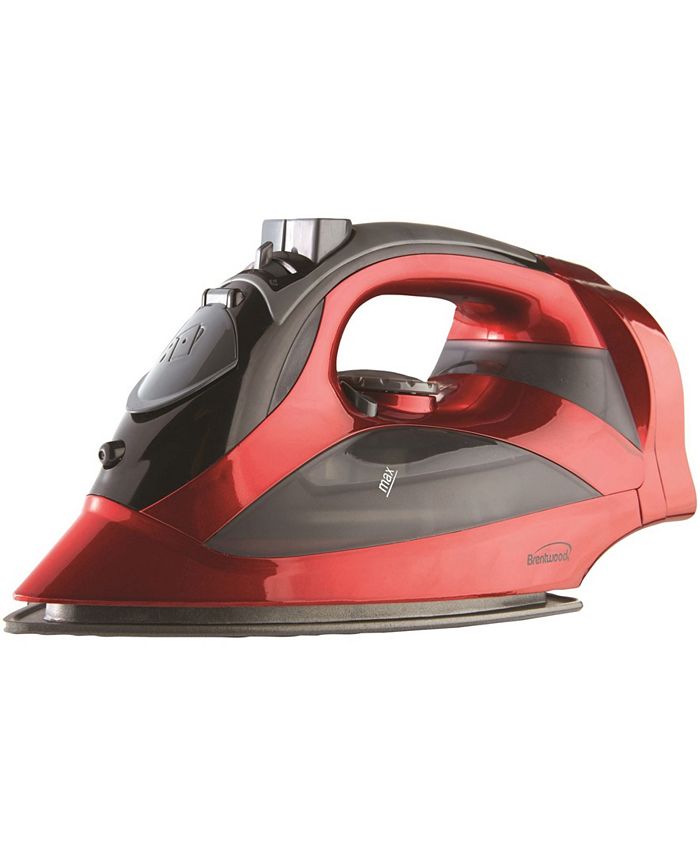 Brentwood Appliances Mpi59R Nonstick Steam Iron with Retractable Cord