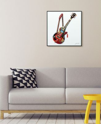 Reverse Printed Art Glass and Anodized Aluminum Frame Wall Art - 48" x 20'' x 1.5" 