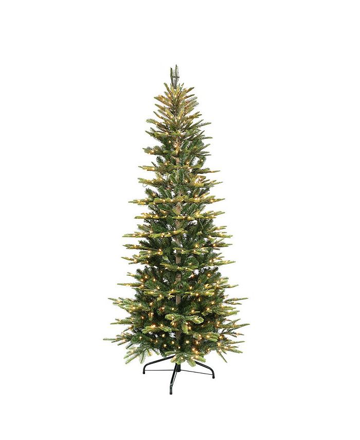 Puleo International 7.5 ft. PreLit Slim Artic Fir Artificial Christmas