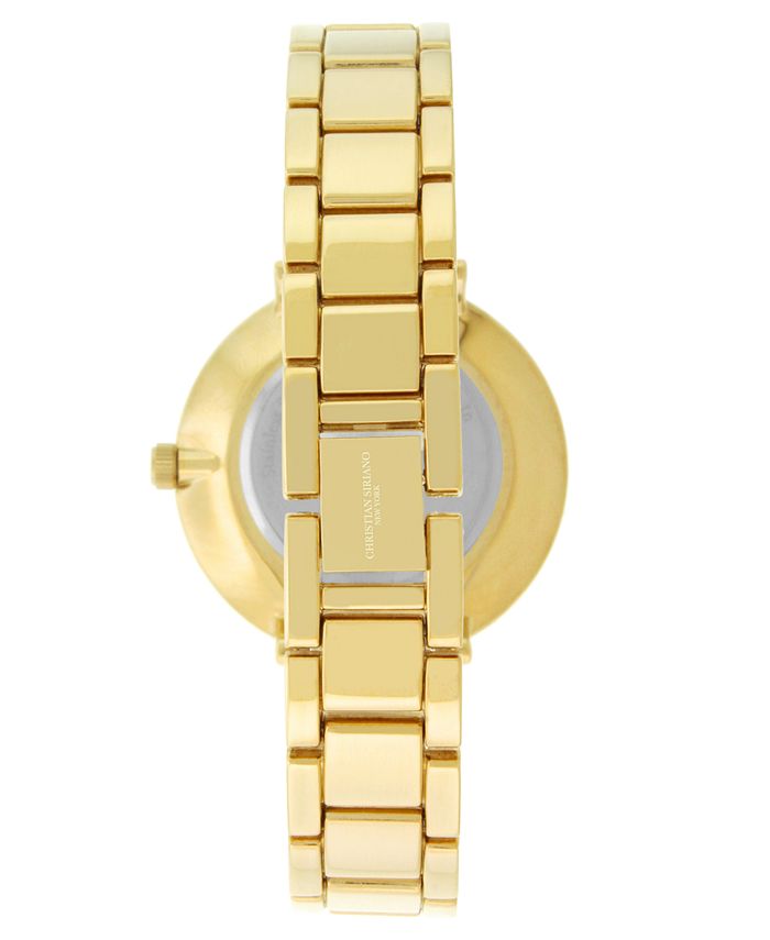 Christian Siriano New York Christian Siriano Women's Analog GoldTone